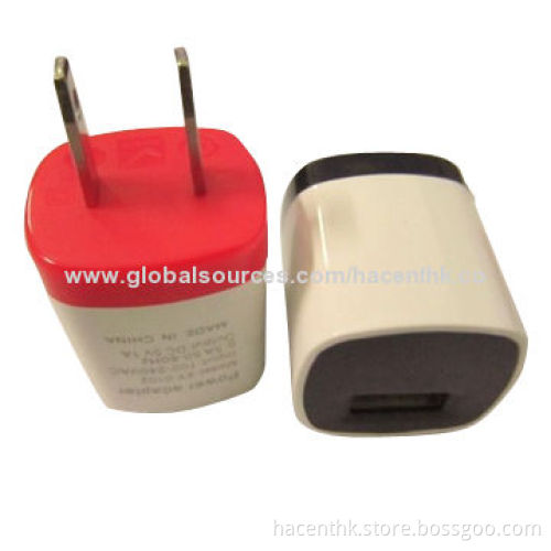 USB Travel Charger, Colorful